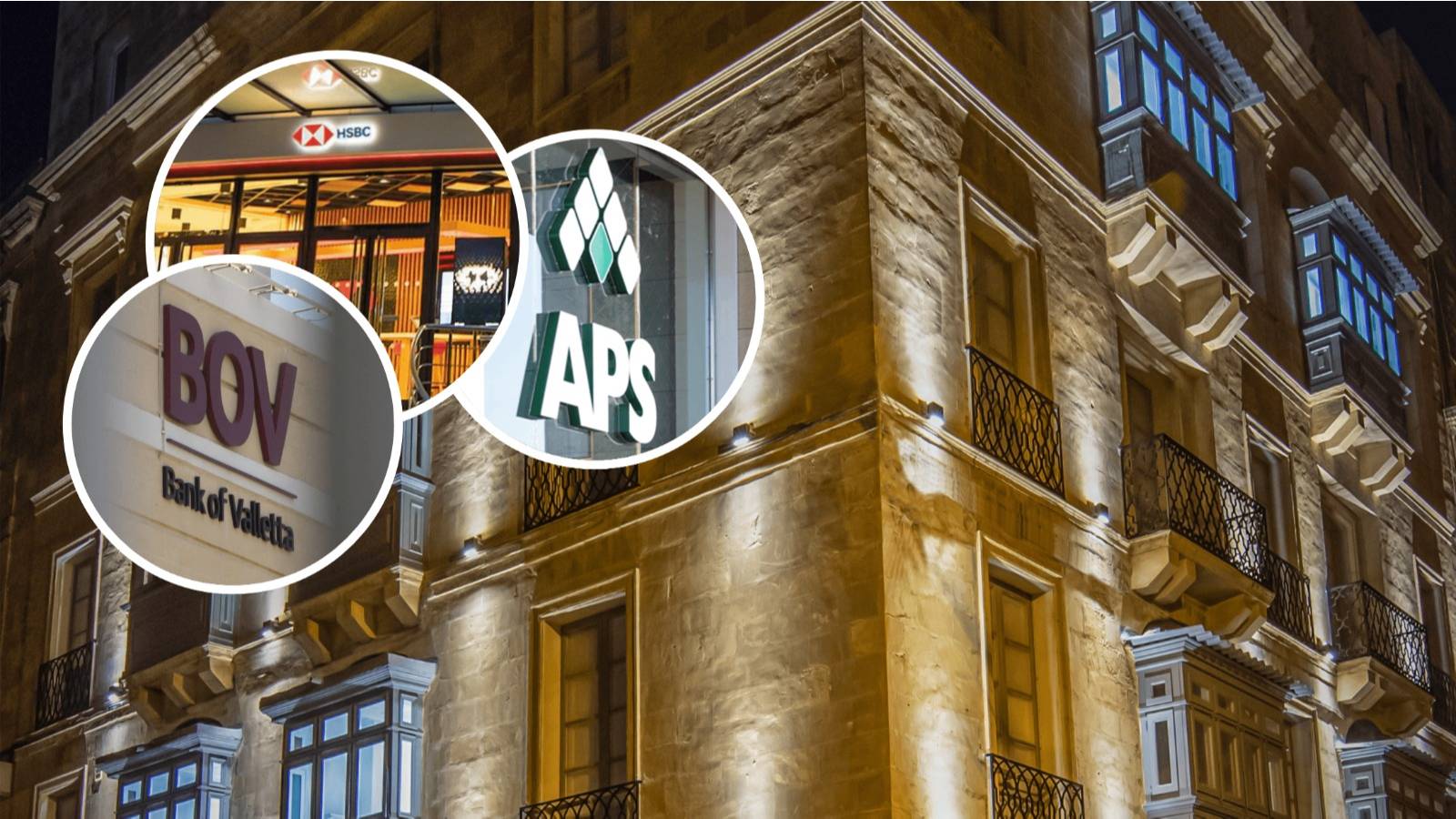 Malta Development Bank signs agreements with BOV, HSBC and APS to