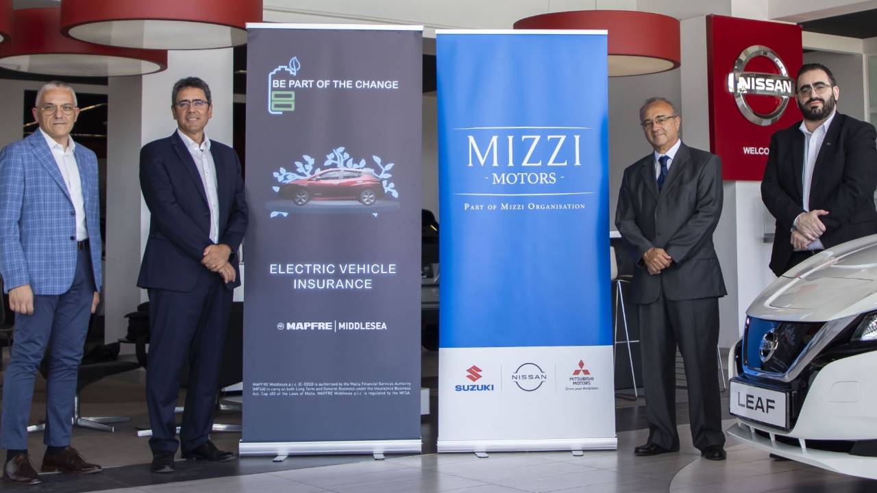 MAPFRE Middlesea, Mizzi Motors partner up to launch Electric Vehicle ...