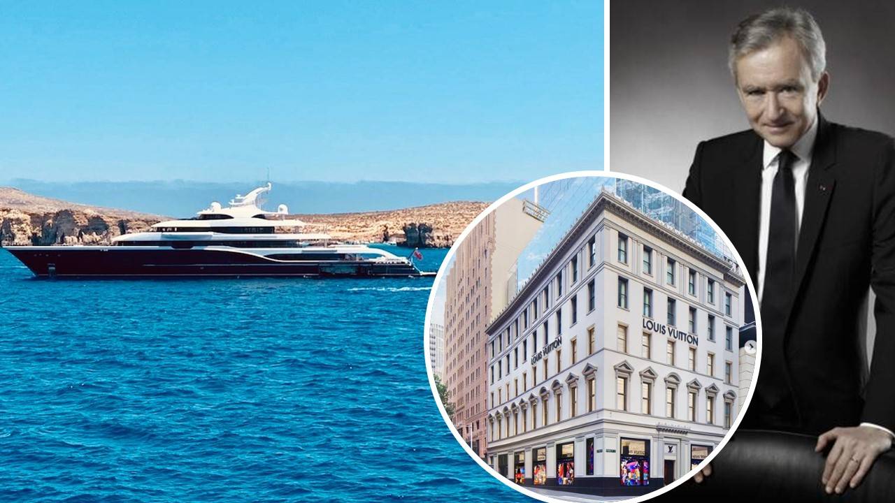 LVMH CEO Bernard Arnault's $150 million superyacht was denied
