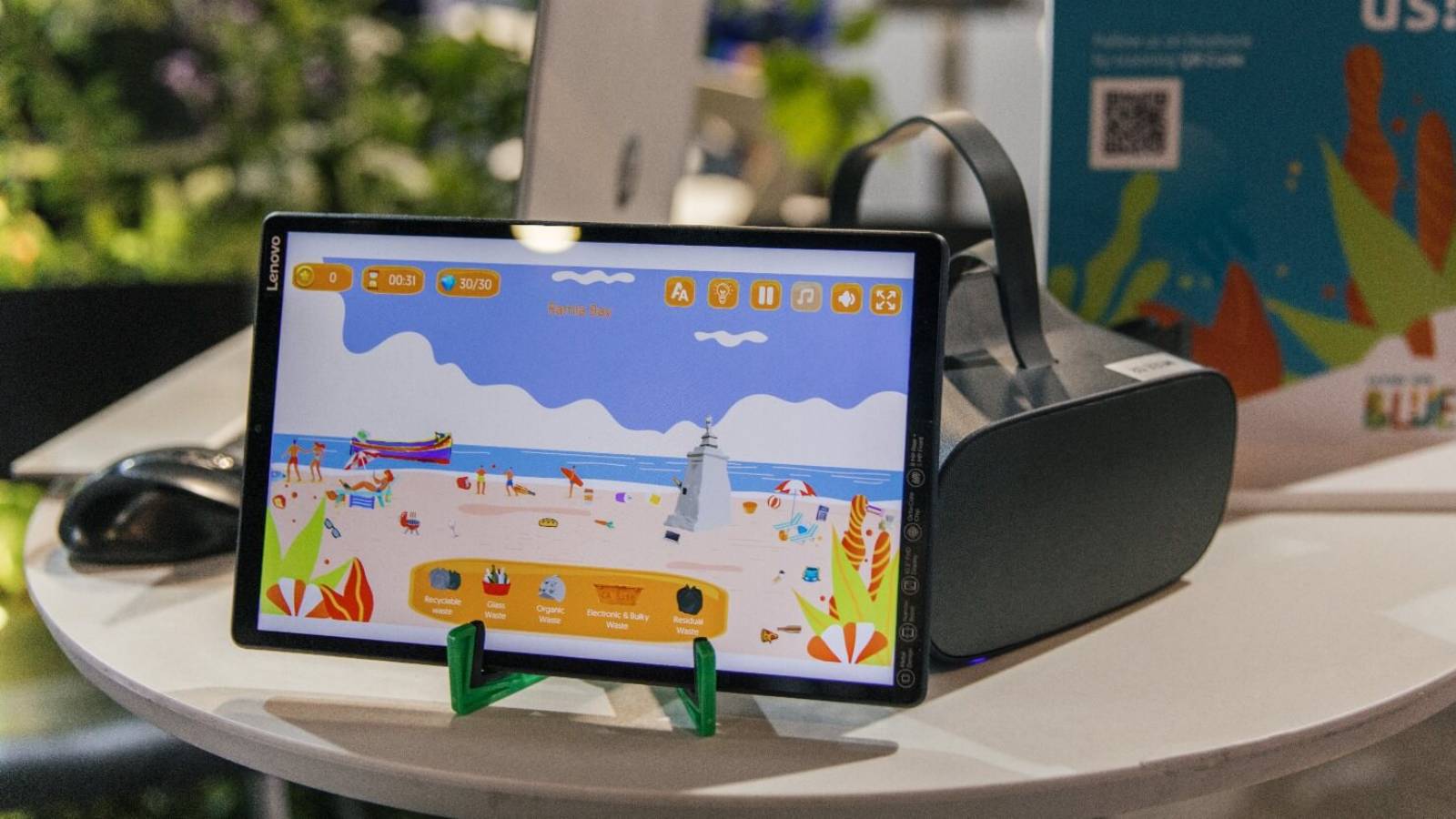 Saving our Blue adopts VR technology and online games to raise ...
