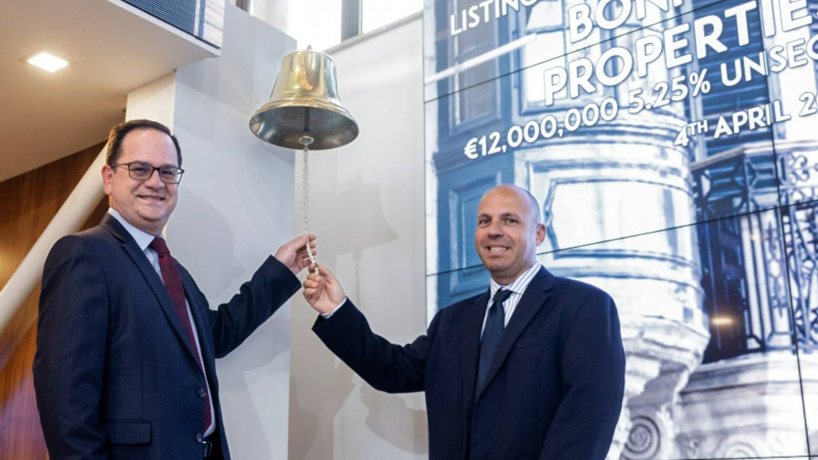 Bonnici Bros. Properties bonds admitted to Malta Stock Exchange