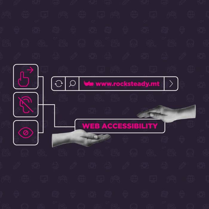 Designing for web accessibility: Inclusive website development that  accommodates blind or visually impaired users