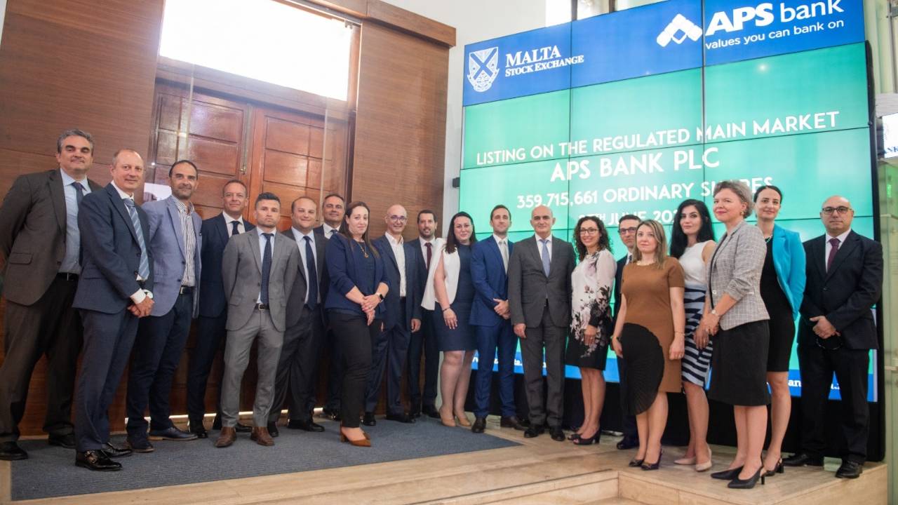 APS Bank shares begin trading on Malta Stock Exchange after IPO’s ...