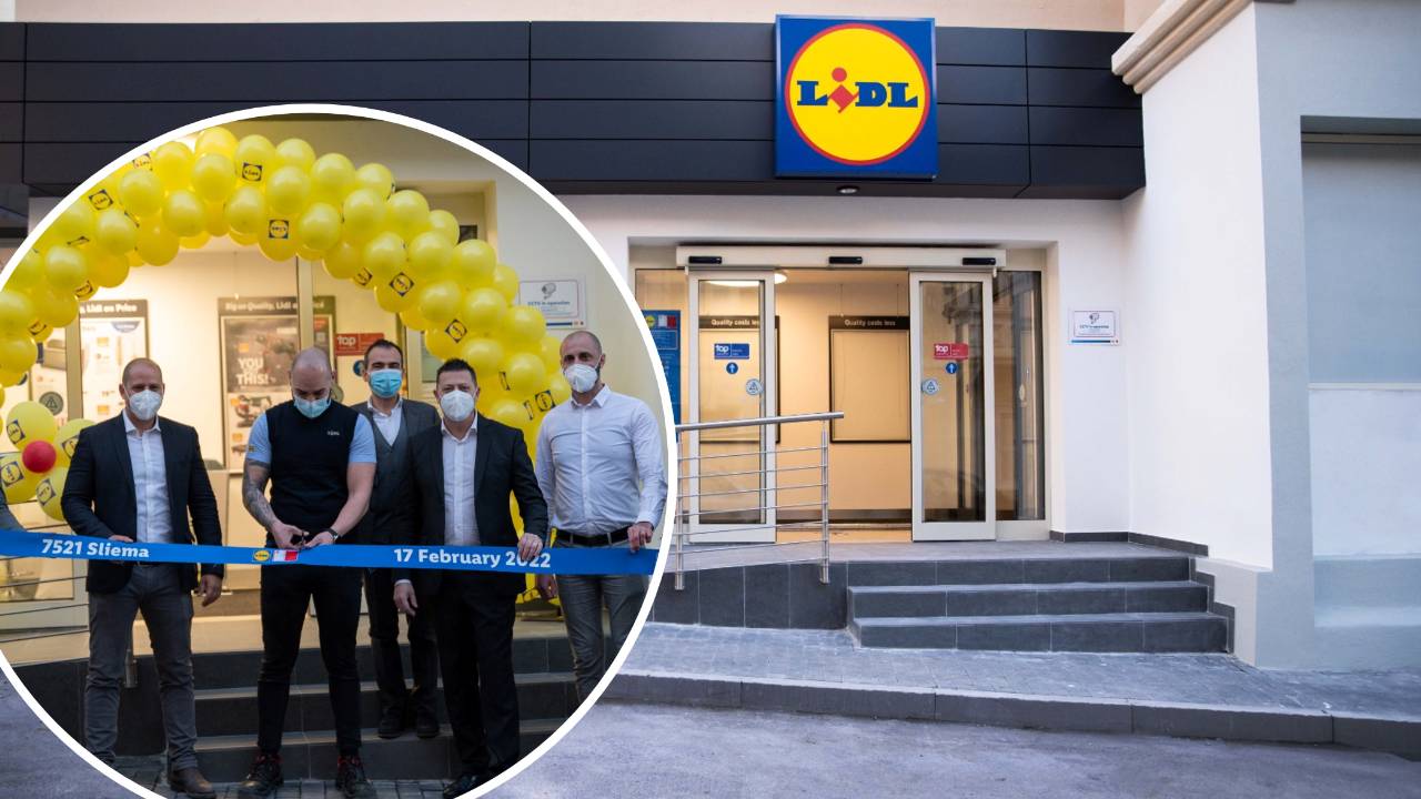 Lidl opens Sliema store, taking total up to nine in Malta & Gozo