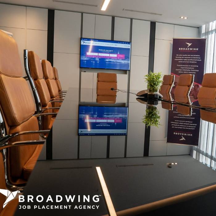 Company Profiles in Malta Broadwing Job Placement Agency an award