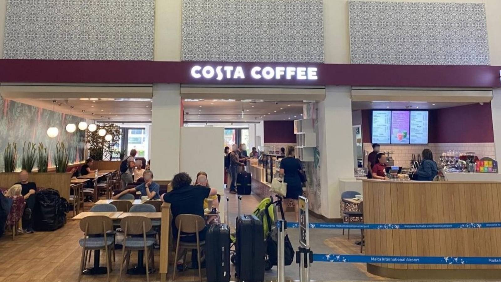 Costa Coffee closes down original Malta store ahead of airport relocation