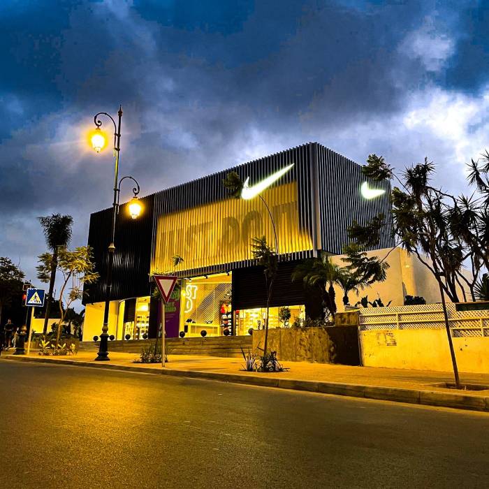 konto stål tekst Hudson opens new Nike store in Moroccan capital