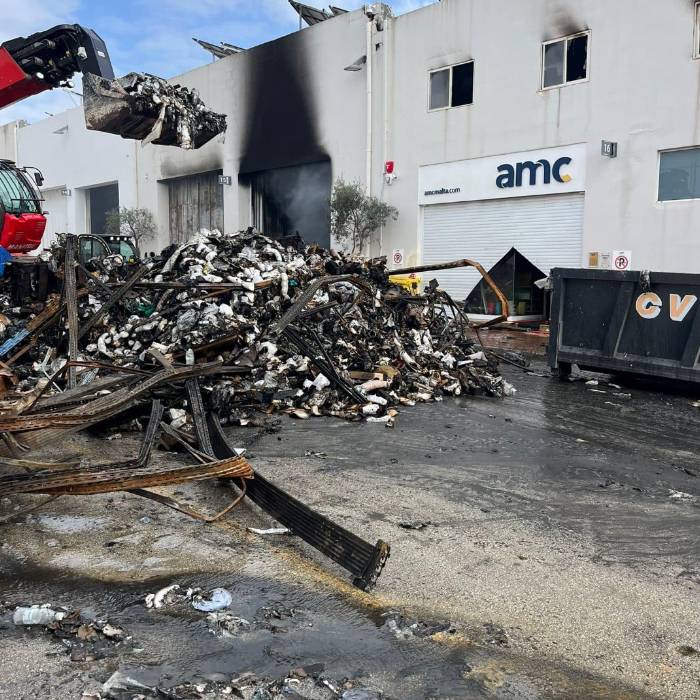 ‘Watching our premises, our second home, engulfed in flames left us ...